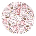 thumbnail image 1 of Picia Cute Rabbit Print Christmas Tree Skirt , Christmas Tree Skirt Ornaments for Merry Christmas Holiday Party Decorations Indoor Outdoor-48", 1 of 7