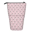 thumbnail image 1 of Picia Cute Rabbit Print Telescopic Pencil Case, Telescopic Pen Holder Telescopic Pencil Pouch Bag Stationery Pencil Case Box Storage Organizer Makeup Bag, 1 of 6