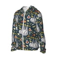 thumbnail image 1 of Picia Cute Sloth Women's Men's UPF 50+ Sun Protection Hoodie Shirt Long Sleeve SPF Fishing Outdoor UV Hiking Lightweight Shirts-XX-Large, 1 of 9