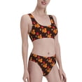 thumbnail image 1 of Picia Cute Squirrel Women's High Waisted Bikini Scoop Neck Swimsuit Two Pieces Bathing Suit-XX-Large, 1 of 8