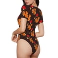 thumbnail image 1 of Picia Cute Squirrel Womens One Piece Swimsuits Modest Tummy Control Bathing Suits Lace Up Slimming Swim Suit-Medium, 1 of 9