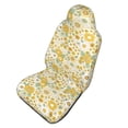 thumbnail image 1 of Picia Cute Sunflower Print Waterproof Sweating Car Seat Cover for Post Gym Workout, Running, Beach and Hiking, Universal Fit Anti-Slip Bucket Seat Protector, 1 of 5
