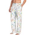 thumbnail image 1 of Picia Cute Tennis Rackets Mens Soft Woven Cotton Elastic Waistband Sleep Pajama Pant Lounge Sleep Pant With Pockets And Drawstring-X-Large, 1 of 9