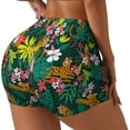 thumbnail image 1 of Picia Cute Tribal Leopards Printed Workout Shorts for Women Seamless Scrunch Butt Lifting High Waisted Yoga Gym Booty Running Moisture-wicking Short Pants-Medium, 1 of 9