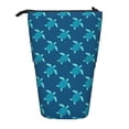 thumbnail image 1 of Picia Cute Turtle Print Telescopic Pencil Case, Telescopic Pen Holder Telescopic Pencil Pouch Bag Stationery Pencil Case Box Storage Organizer Makeup Bag, 1 of 6