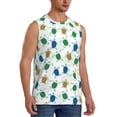 thumbnail image 1 of Picia Cute Turtle mens Cotton Tank Undershirts , Moisture-wicking Ribbed Tanks, Lightweight Cotton Tank Undershirts-Small, 1 of 8