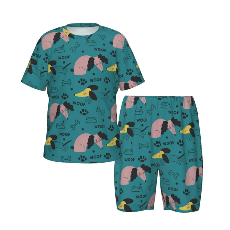 2 Piece Dachshund Children's Pajama Set 2 Piece Dachshund Children's Pajama Set