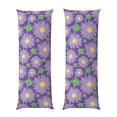 thumbnail image 1 of Picia Daisies Flowers Body Pillow Cover - Super Soft Microfiber 20x54 Body Pillow Case - Envelope Closure, Wrinkle, Stain Resistant Body Pillow Cover,Elegant Bedding, 1 of 8