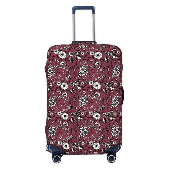 Picia Daisies Flowers Luggage Protector Cover Thicken Suitcase Protector Cover Fit 18-32 Inch Luggage-Large