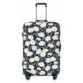 thumbnail image 1 of Picia Daisies Flowers Luggage Protector Cover Thicken Suitcase Protector Cover Fit 18-32 Inch Luggage-Large, 1 of 9