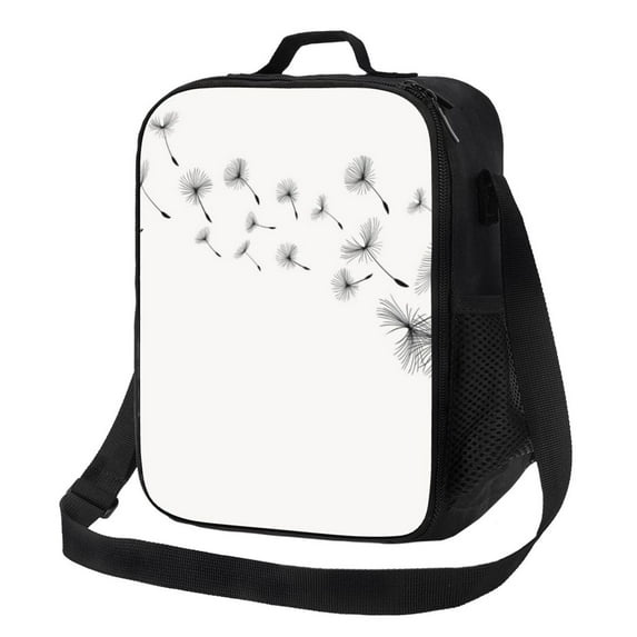 Picia Dandelion Blowing In The Wind Lunch box Lunch bag for men women Large capacity Lunchbox Reusable Lunch bags Insulated Lunch bag Lunch box cooler
