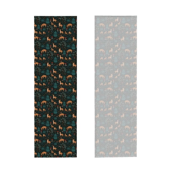 Picia Deers In The Forest Pattern Cooling Towels (40"x12") Cool Towel, Cold Towel, Microfiber Soft Breathable Chilly Ice Towel