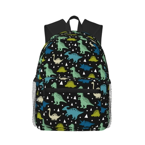 Picia Dinosaur Large Capacity Backpack Classic Style Backpack Casual Backpack Water-Resistant School Work Travel Outdoor Backpack