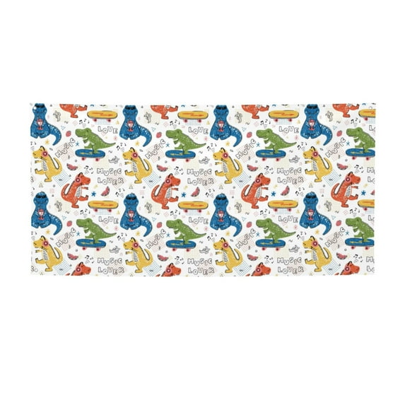 Picia Dinosaur Pattern Party Banner, Festive Decoration, Holiday Banner, Celebration Decor, Event Banner, Reusable Party Banner-Small