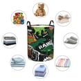thumbnail image 1 of Picia Dinosaur Skeleton Large Laundry Basket, Waterproof, Freestanding Laundry Hamper, Collapsible Tall Clothes Hamper with Extended Handles-, 1 of 1