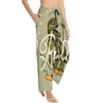 thumbnail image 1 of Picia Dinosaur Womens Soft Woven Cotton Elastic Waistband Sleep Pajama Pant Lounge Sleep Pant With Pockets And Drawstring-Large, 1 of 9