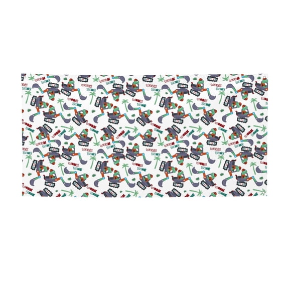 Picia Dinosaur on Excavator2 Pattern Party Banner, Festive Decoration, Holiday Banner, Celebration Decor, Event Banner, Reusable Party Banner-Medium