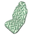 thumbnail image 1 of Picia Dinosaurs on Roller Skater Print Waterproof Sweating Car Seat Cover for Post Gym Workout, Running, Beach and Hiking, Universal Fit Anti-Slip Bucket Seat Protector, 1 of 5