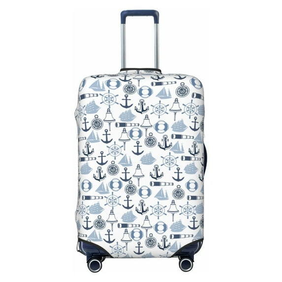 Picia Dock Rudder Luggage Protector Cover Thicken Suitcase Protector Cover Fit 18-32 Inch Luggage-Medium
