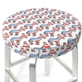 thumbnail image 1 of Picia Donkey pattern Round Stool Covers Comfy Seat Covers Stretch Removable WashableChair Slipcover Round Bar Chair Cushion Cover-14 inch, 1 of 7