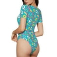 thumbnail image 1 of Picia Donut Womens One Piece Swimsuits Modest Tummy Control Bathing Suits Lace Up Slimming Swim Suit-X-Large, 1 of 9