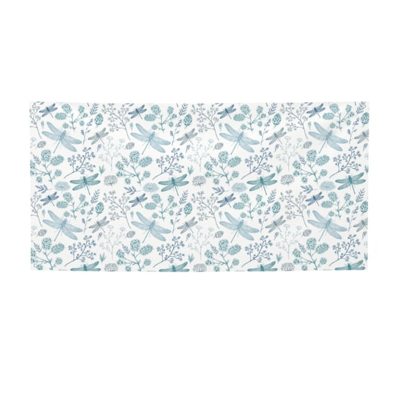 Picia Dragonfly Pattern Party Banner, Festive Decoration, Holiday Banner, Celebration Decor, Event Banner, Reusable Party Banner-Medium