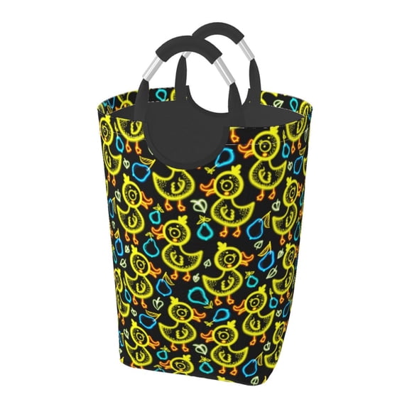 Picia Ducks1 Laundry Basket With Handles Laundry Hamper Toys Storage Organizer Foldable Bucket Washing Bin Dirty Clothes Bag For Home Bathroom Bedroom Dorm