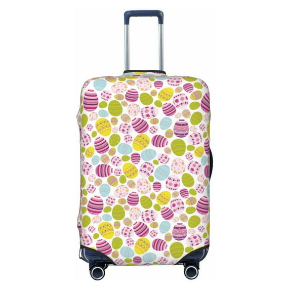 Picia Easter Egg Luggage Protector Cover Thicken Suitcase Protector Cover Fit 18-32 Inch Luggage-