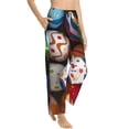 thumbnail image 1 of Picia Easter Egg Womens Soft Woven Cotton Elastic Waistband Sleep Pajama Pant Lounge Sleep Pant With Pockets And Drawstring-XX-Large, 1 of 9