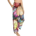thumbnail image 1 of Picia Easter Eggs Womens Soft Woven Cotton Elastic Waistband Sleep Pajama Pant Lounge Sleep Pant With Pockets And Drawstring-Medium, 1 of 9