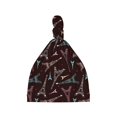 thumbnail image 1 of Picia Eiffel Tower Printed Preemie Hats for Baby Girls Cotton Premature Knot Hats Newborn Hospital Cap Warm Knot Beanie Nicu for Preemie Girls and Boys, 1 of 6