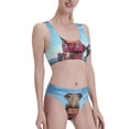 thumbnail image 1 of Picia Elephant Sits Women's High Waisted Bikini Scoop Neck Swimsuit Two Pieces Bathing Suit-Small, 1 of 8