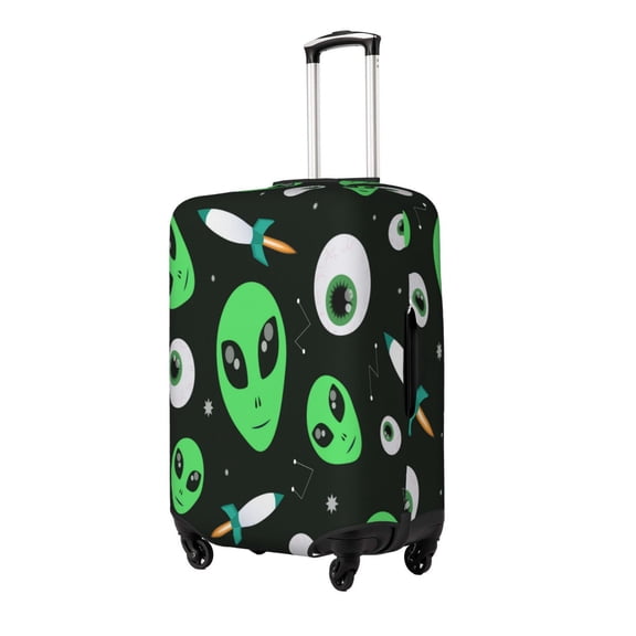 Picia Eyeball Monster Luggage Protector Cover Thicken Suitcase Protector Cover Fit 18-32 Inch Luggage-Small