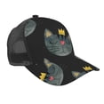 thumbnail image 1 of Picia Faces Of The Cat Pattern Trucker Hat,Baseball Cap,Sun Protection Cap,Stylish Headwear,Leisure Cap,Outdoor Sports Cap, 1 of 7