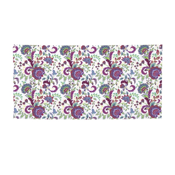 Picia Fairy Flower Pattern Party Banner, Festive Decoration, Holiday Banner, Celebration Decor, Event Banner, Reusable Party Banner-Medium