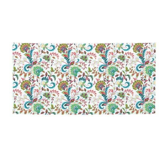 Picia Fairy Flower Pattern Party Banner, Festive Decoration, Holiday Banner, Celebration Decor, Event Banner, Reusable Party Banner-Small