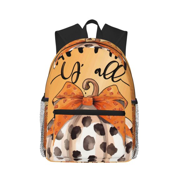 Picia Fall Farmhouse Pumpkins1 Large Capacity Backpack Classic Style Backpack Casual Backpack Water-Resistant School Work Travel Outdoor Backpack
