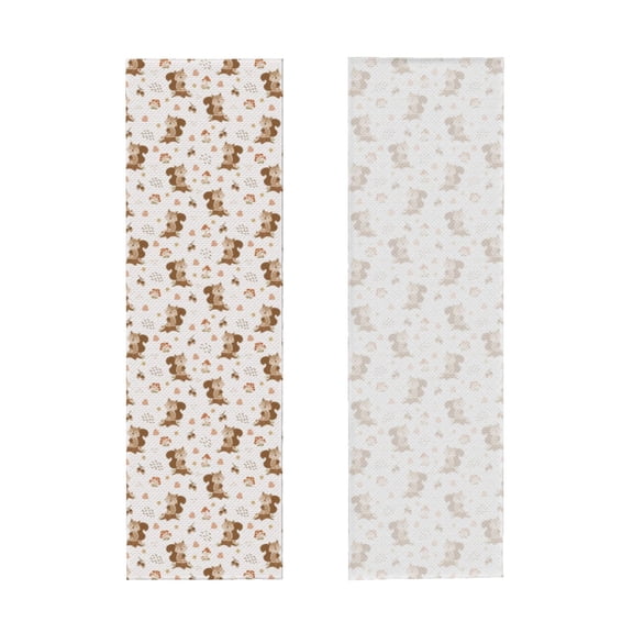 Picia Fall Squirrel Pattern Cooling Towels (40"x12") Cool Towel, Cold Towel, Microfiber Soft Breathable Chilly Ice Towel