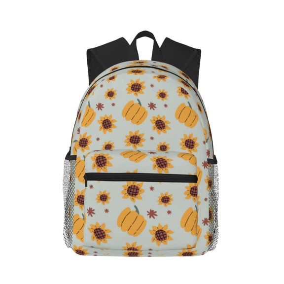 Picia Fall Thanksgiving Day Large Capacity Backpack Classic Style Backpack Casual Backpack Water-Resistant School Work Travel Outdoor Backpack