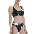 thumbnail image 1 of Picia Fashionable Goose Women's High Waisted Bikini Scoop Neck Swimsuit Two Pieces Bathing Suit-, 1 of 8
