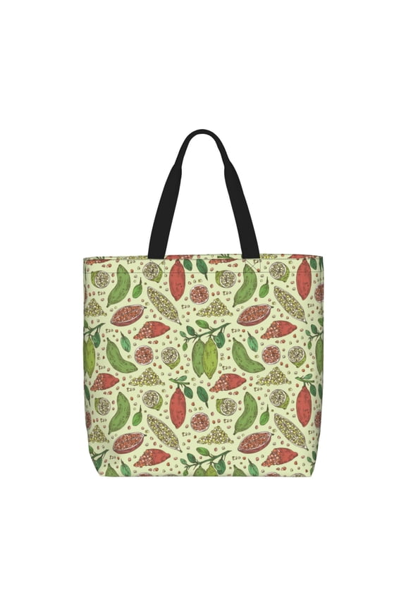 Finger Lime Fruits for Tote Bag for Women with Zipper, Gym Tote with Compartments, Laptop Work Tote Nurse Dance Yoga Bag for Sport, Travel