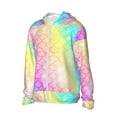 thumbnail image 1 of Picia Fish Scale Women's Men's UPF 50+ Sun Protection Hoodie Shirt Long Sleeve SPF Fishing Outdoor UV Hiking Lightweight Shirts-Medium, 1 of 9
