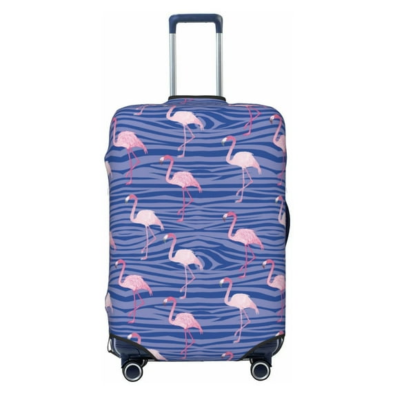 Picia Flamingo Luggage Protector Cover Thicken Suitcase Protector Cover Fit 18-32 Inch Luggage-X-Large