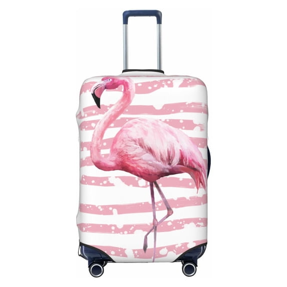 Picia Flamingo Luggage Protector Cover Thicken Suitcase Protector Cover Fit 18-32 Inch Luggage-Small