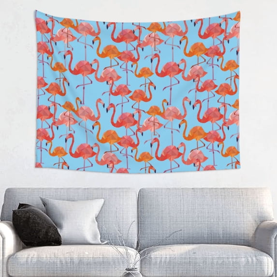 Picia Flamingo Pattern Tapestry-Tapestries for Bedroom Living Room Dorm(29x37")