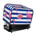 thumbnail image 1 of Picia Flamingo Print 2 Slice Toaster Cover , Toaster Protector Dustproof Kitchen Appliance Cover, Kitchen Appliance Dustproof Protector, 1 of 7