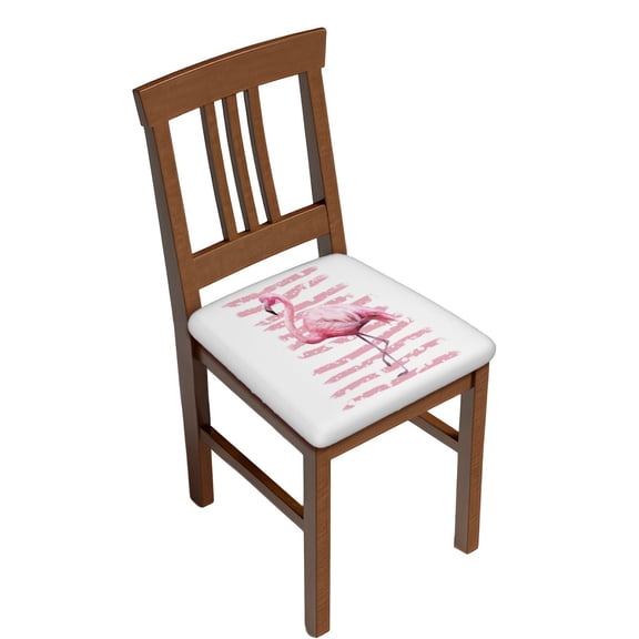 Picia Flamingo Square Couch Cushion Covers,Magic Sofa Covers Washable,Stretch Couch Covers-16.9in