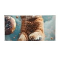 thumbnail image 1 of Picia Floating Cat And Donuts Pattern Party Banner, Festive Decoration, Holiday Banner, Celebration Decor, Event Banner, Reusable Party Banner-Small, 1 of 8