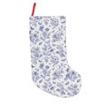 thumbnail image 1 of Picia Floral Butterfly for 18in Christmas Stockings, Xmas Stocking for Kids, Holiday and Family Stocking for Fireplace or Party Decoration, 1 of 7