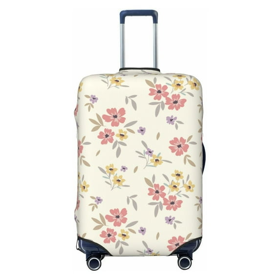Picia Floral Luggage Protector Cover Thicken Suitcase Protector Cover Fit 18-32 Inch Luggage-Large